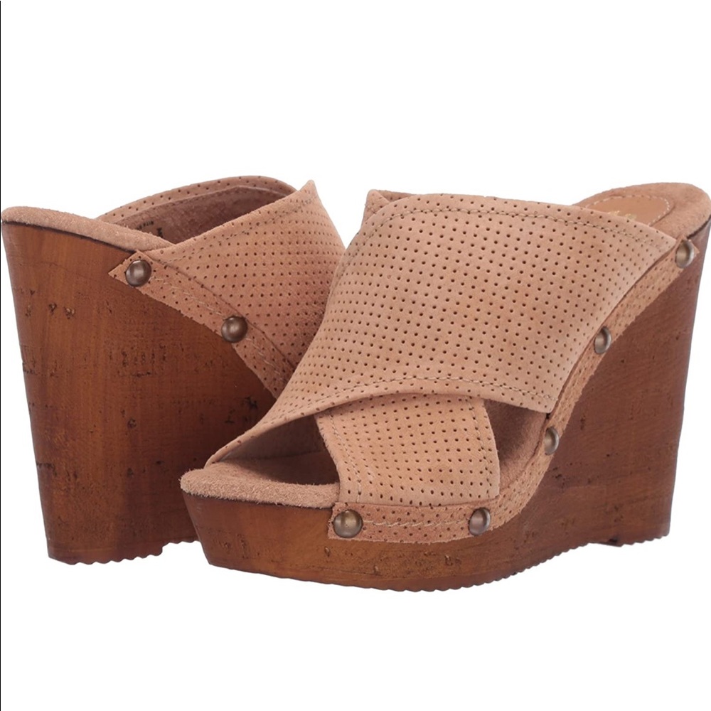 Sbicca Miner wedge in natural